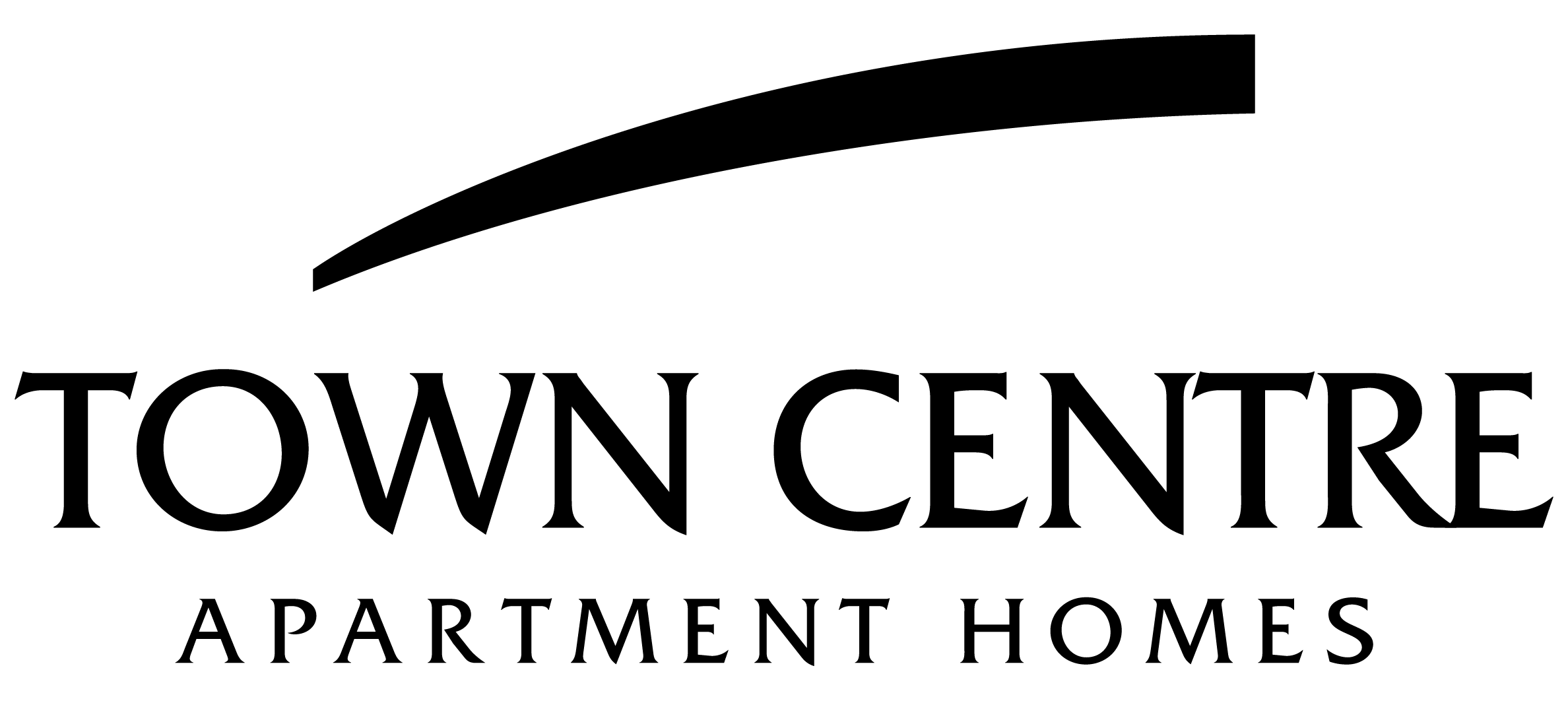 the logo of the town centre apartment homes